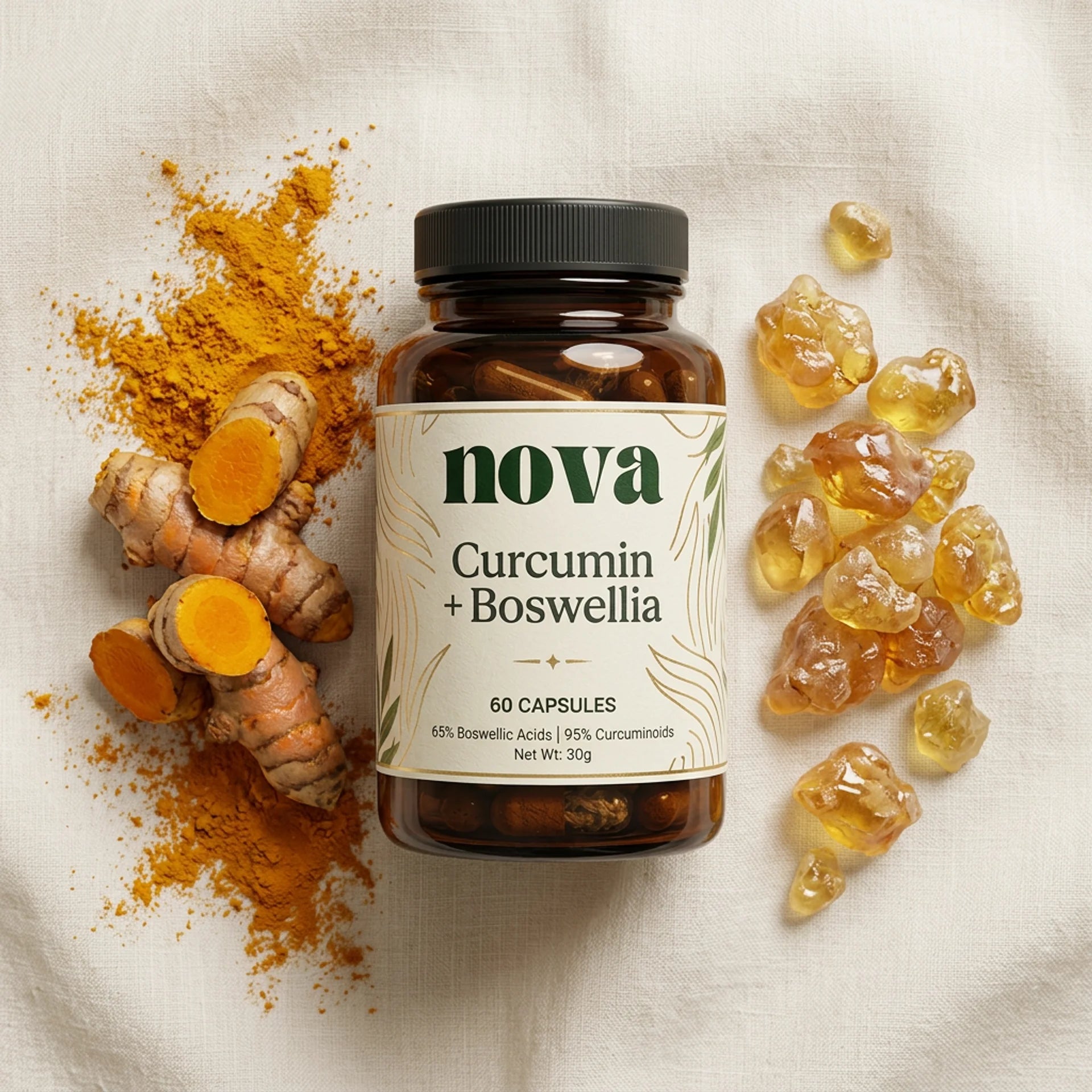 Curcumin + Boswellia Joint Support Capsules