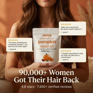 Pumpkin seed oil softgels