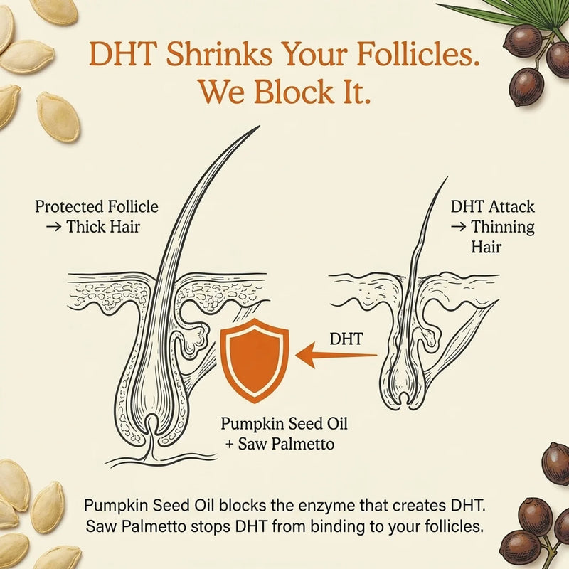 Pumpkin seed oil softgels